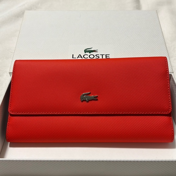 NWOT Lacoste wallet - Picture 1 of 10